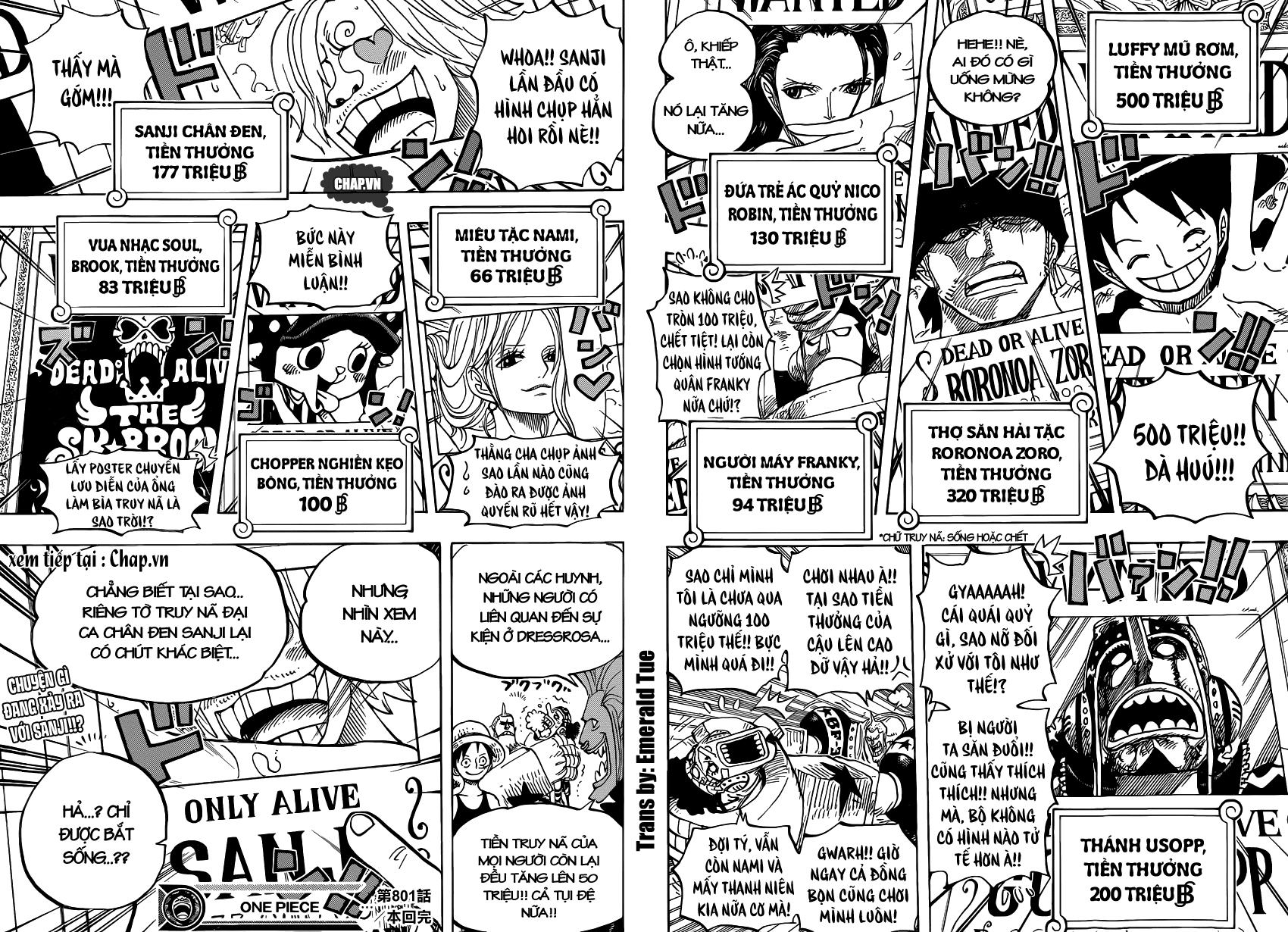 One Piece Chap 801 - Next Chap 802