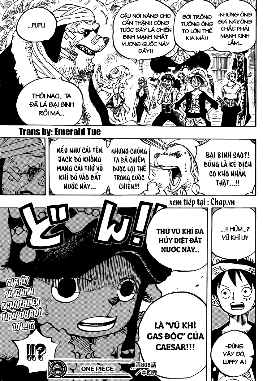 One Piece Chap 808 - Next Chap 809