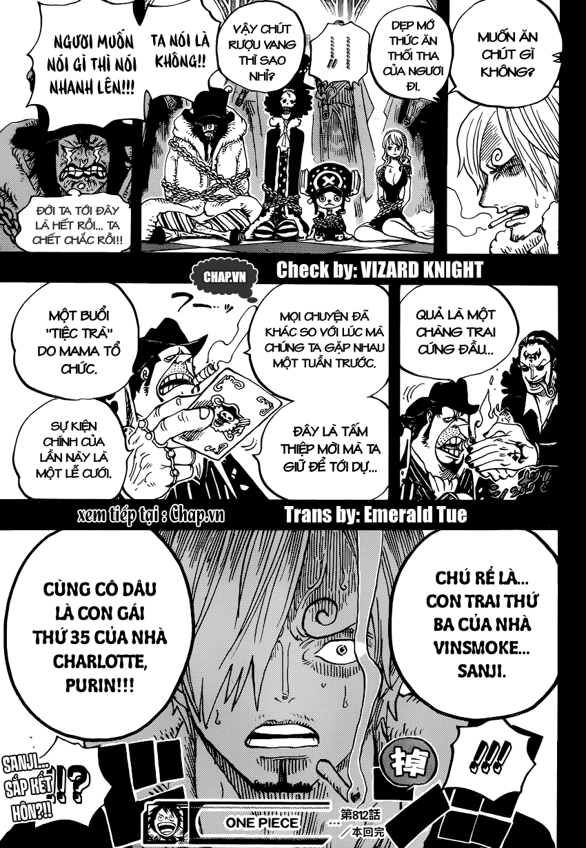 One Piece Chap 812 - Next Chap 813