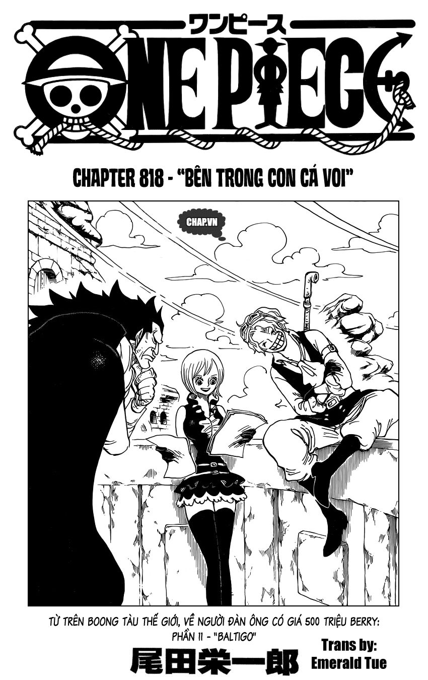One Piece Chap 818 - Next Chap 819