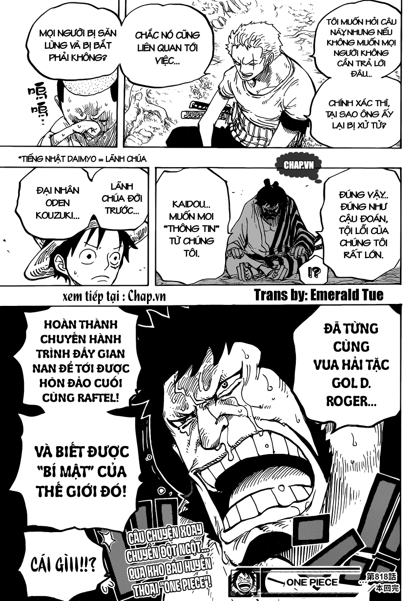One Piece Chap 818 - Next Chap 819