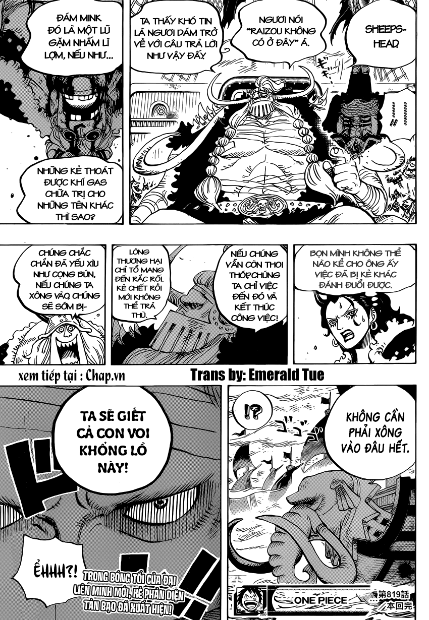 One Piece Chap 819 - Next Chap 820