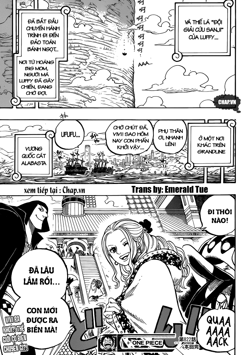 One Piece Chap 822 - Next Chap 823