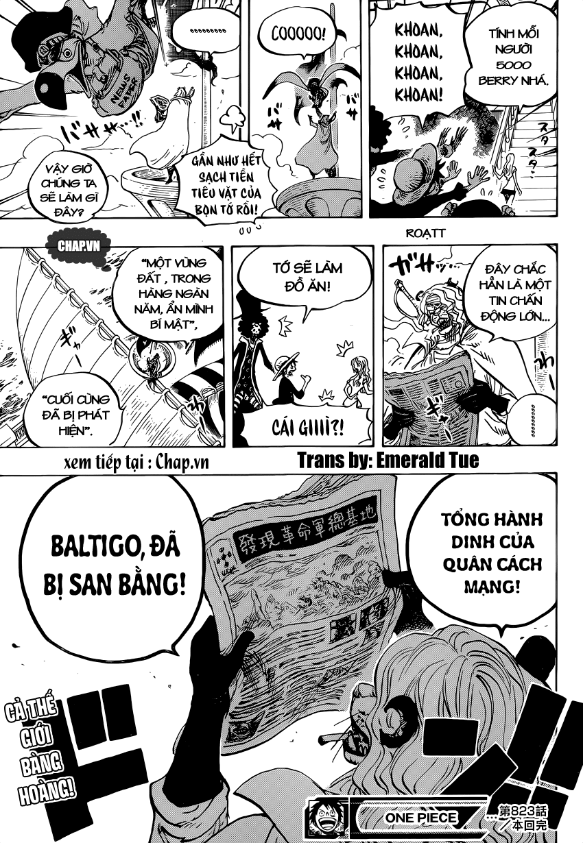 One Piece Chap 823 - Next Chap 824