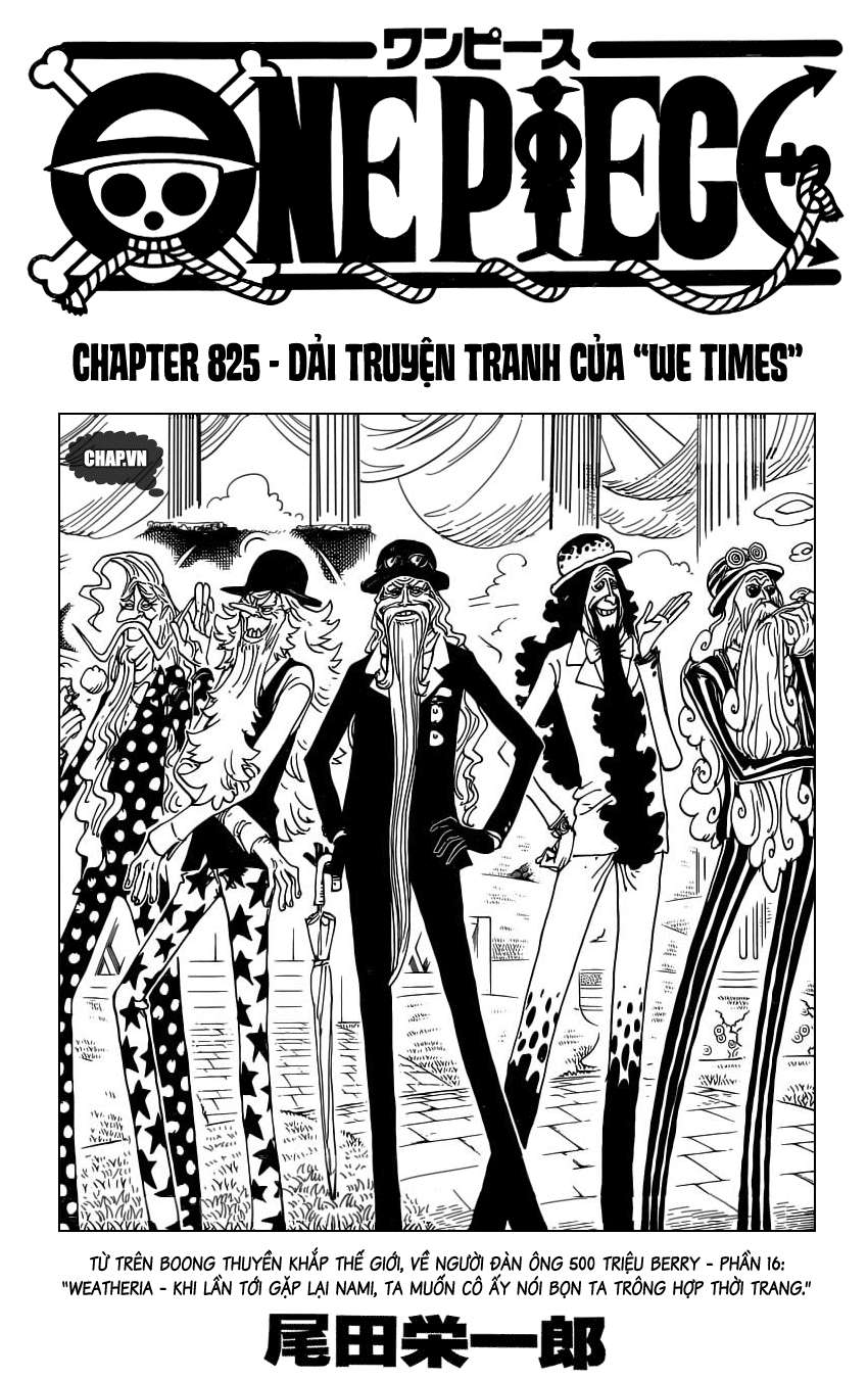 One Piece Chap 825 - Next Chap 826