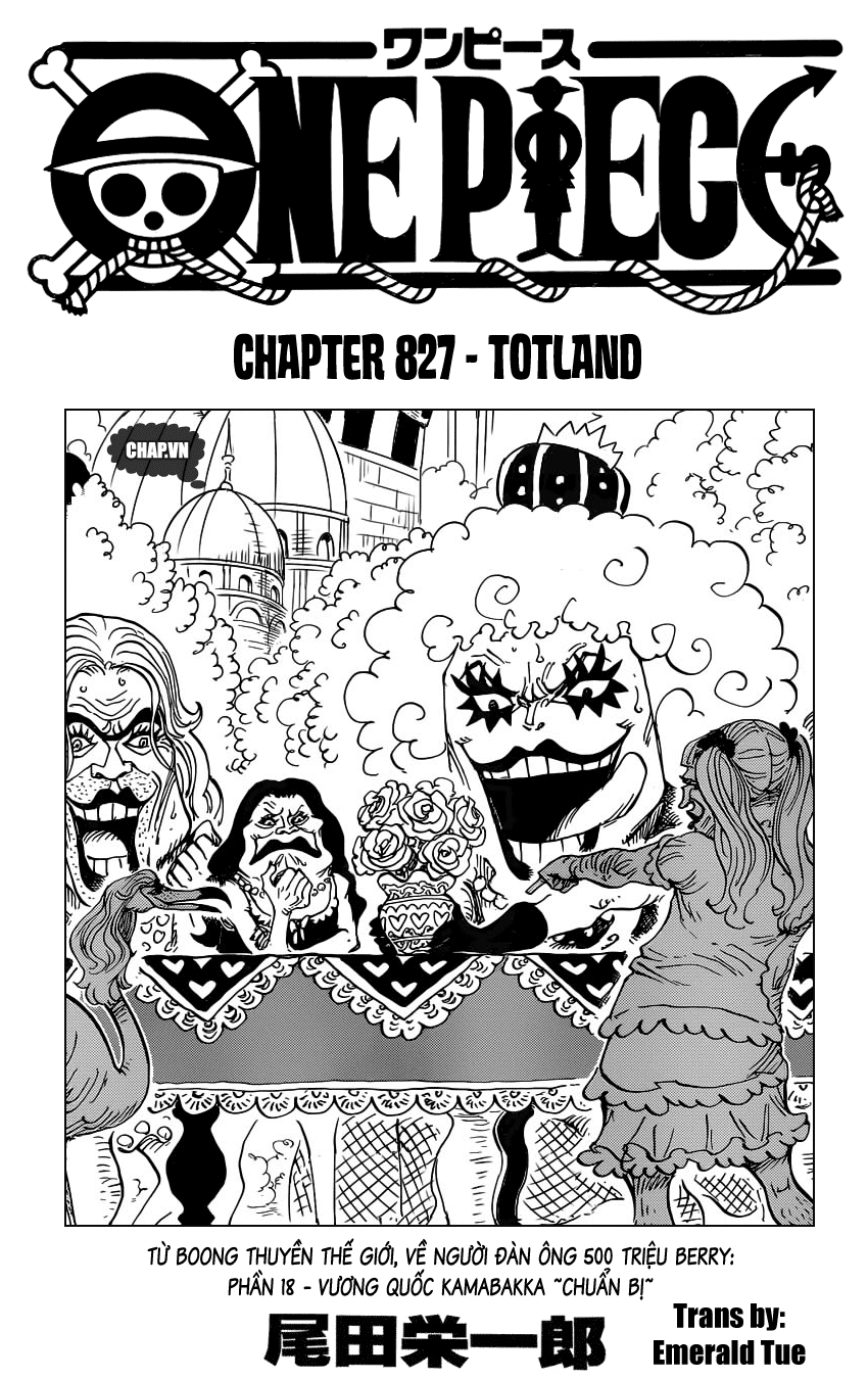One Piece Chap 827 - Next Chap 828