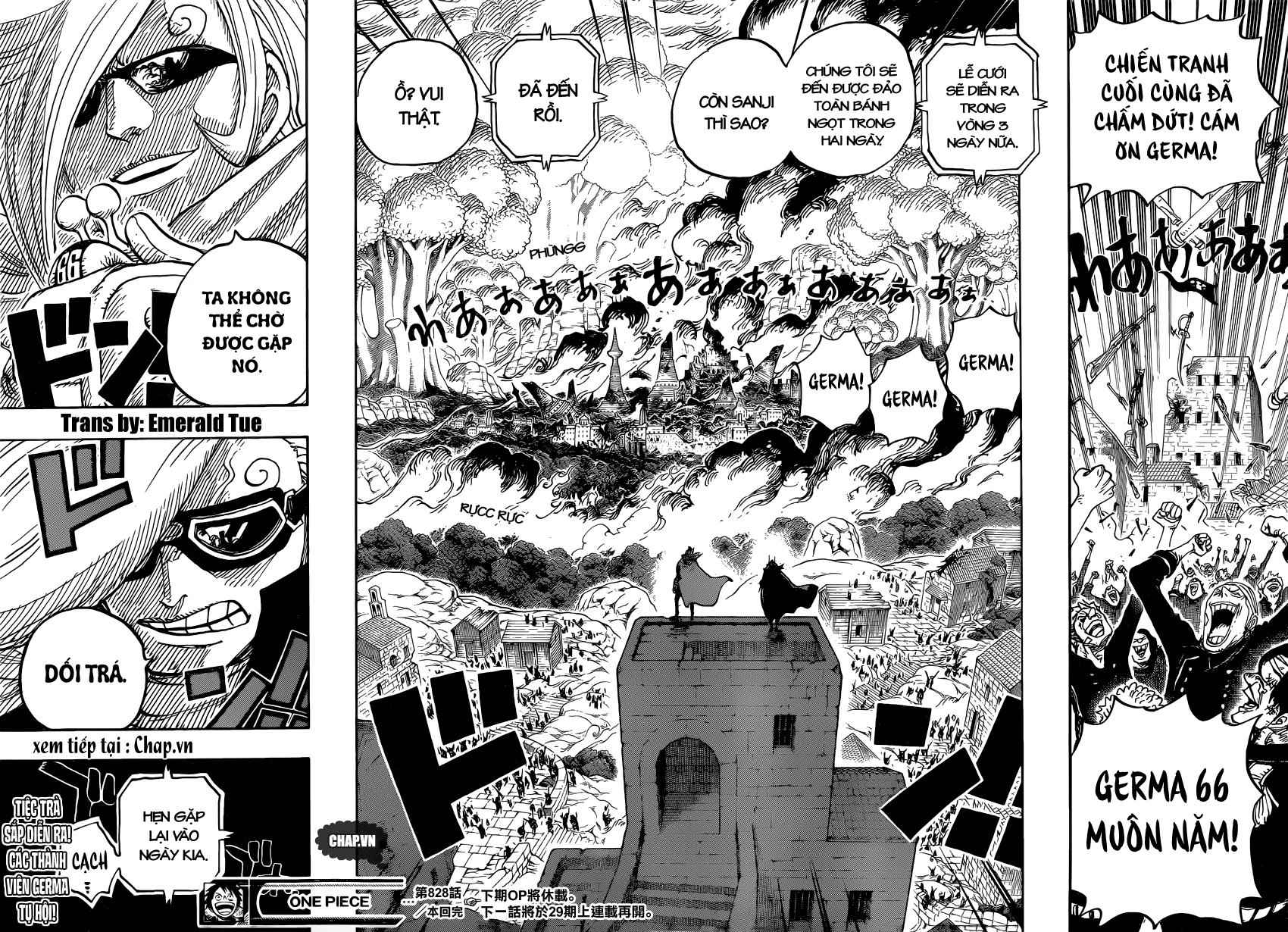 One Piece Chap 828 - Next Chap 829