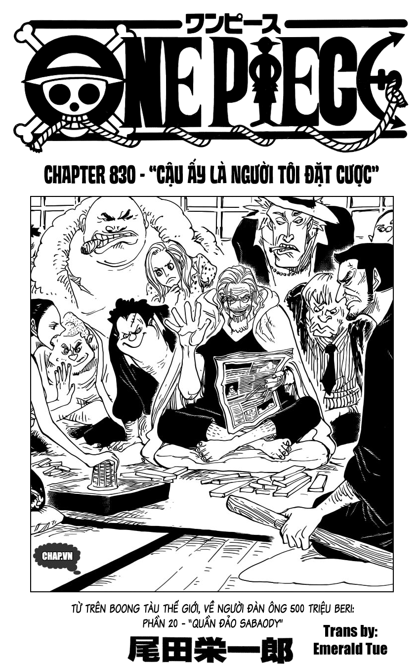 One Piece Chap 830 - Next Chap 831