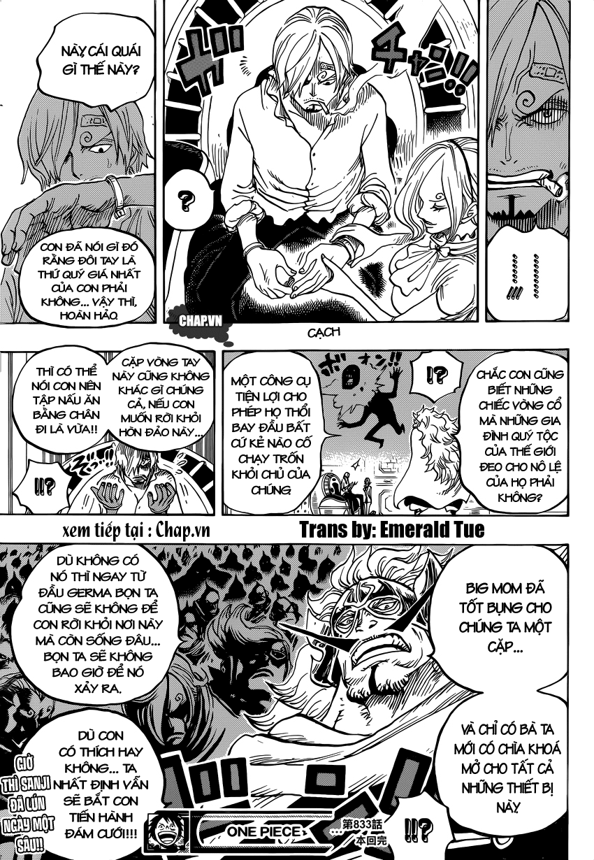 One Piece Chap 833 - Next Chap 834