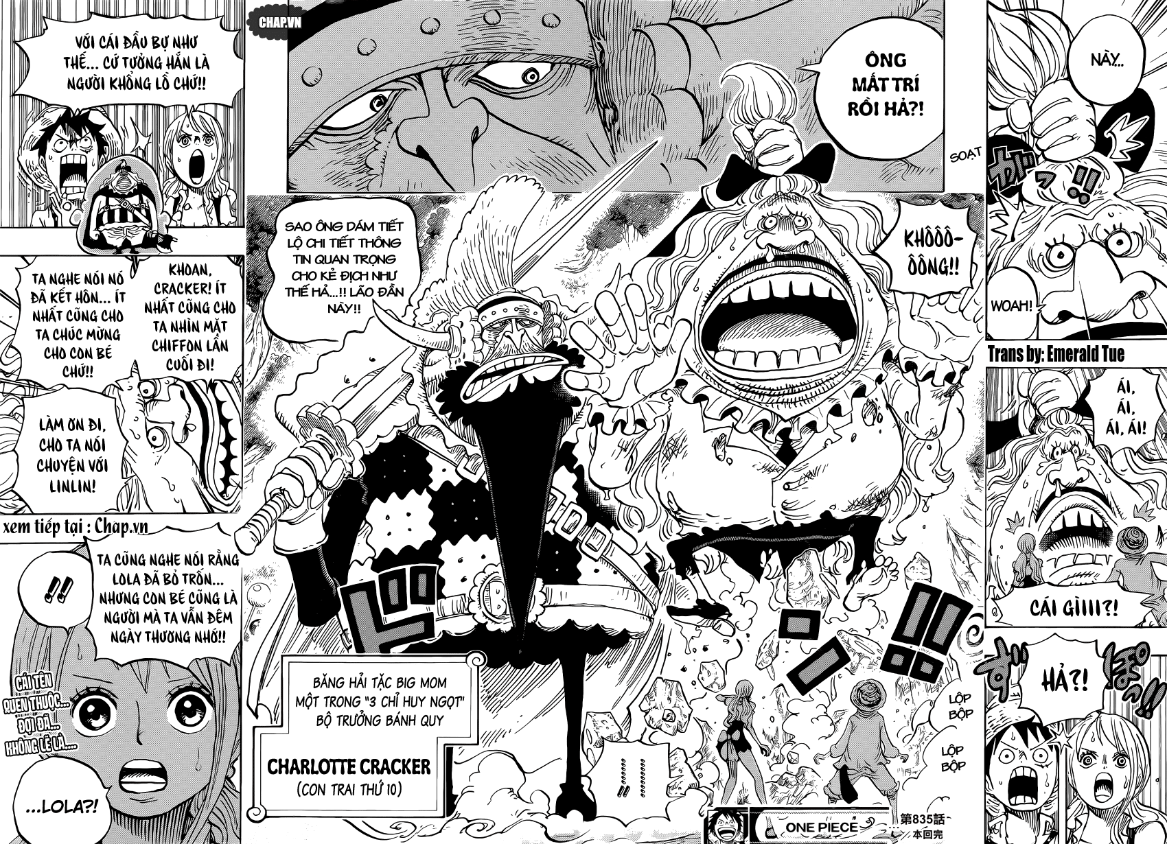 One Piece Chap 835 - Next Chap 836