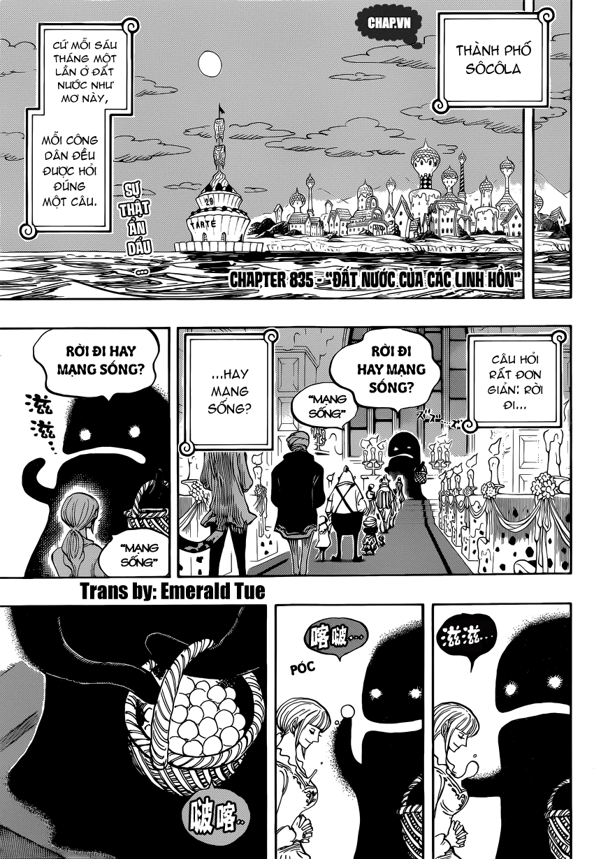 One Piece Chap 835 - Next Chap 836