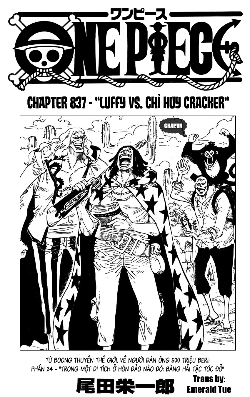 One Piece Chap 837 - Next Chap 838