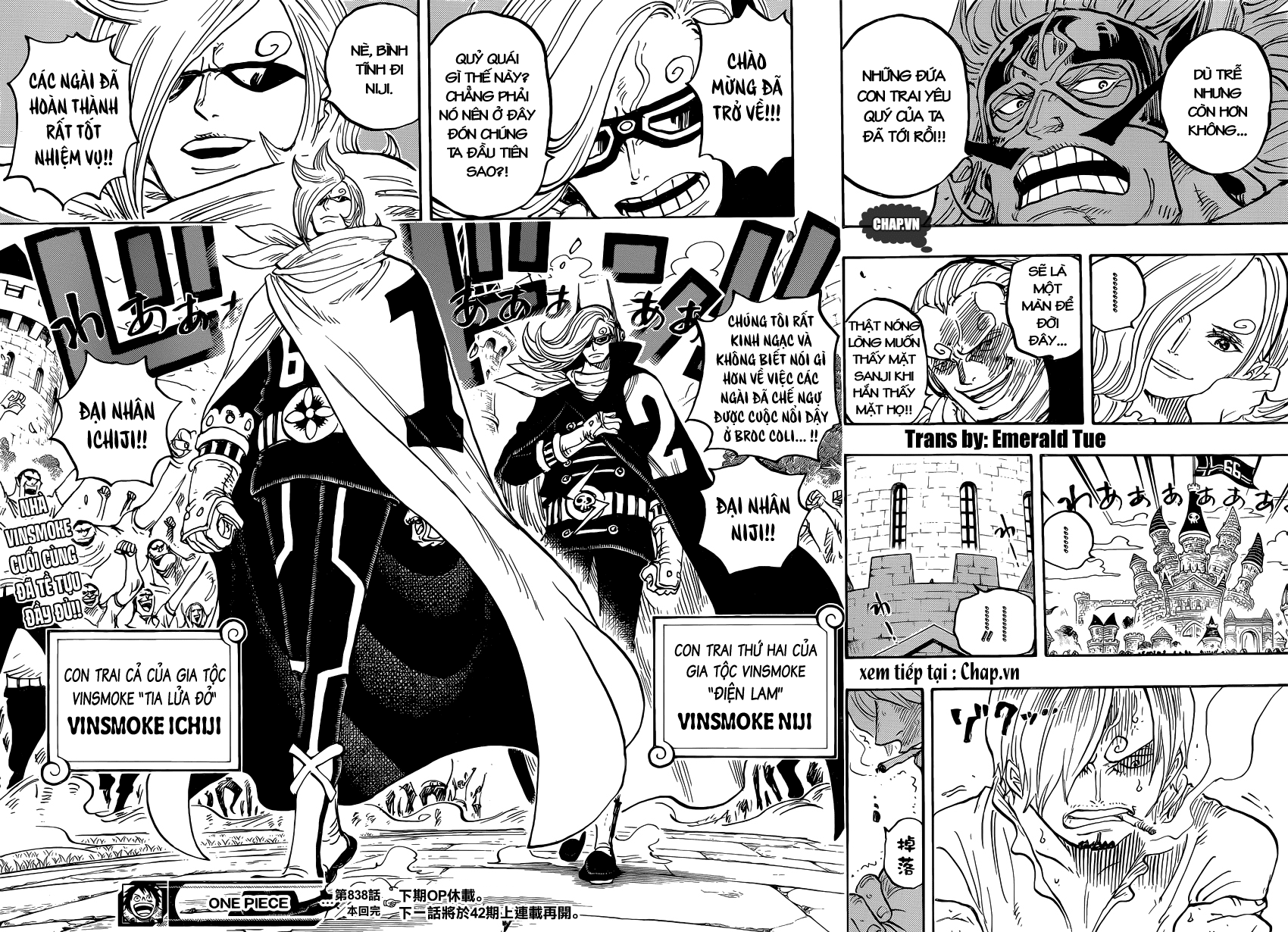 One Piece Chap 838 - Next Chap 839