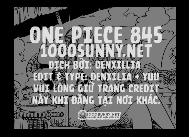 One Piece Chap 845 - Next Chap 846