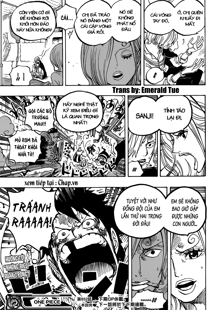 One Piece Chap 852 - Next Chap 853