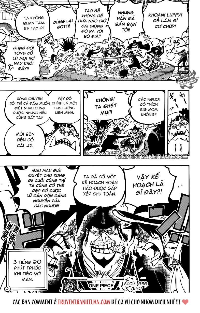 One Piece Chap 858 - Next Chap 859