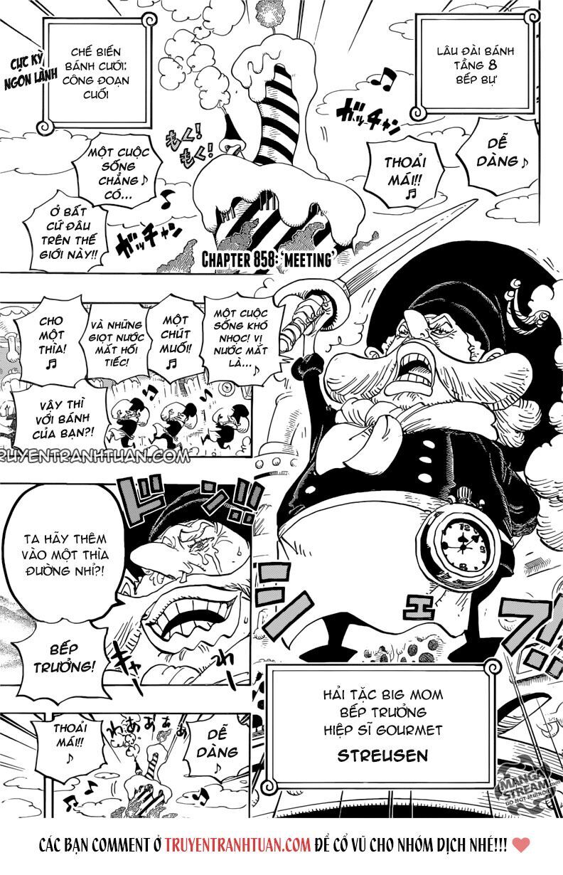 One Piece Chap 858 - Next Chap 859