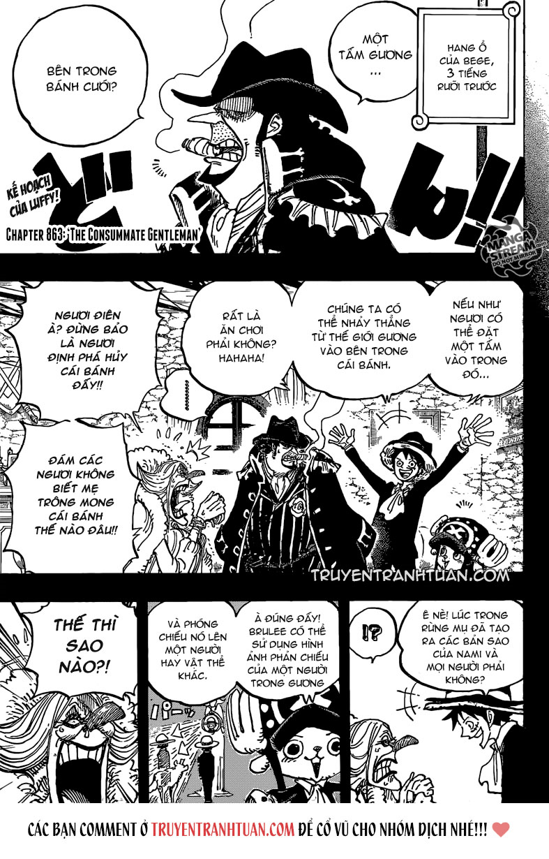 One Piece Chap 863 - Next Chap 864