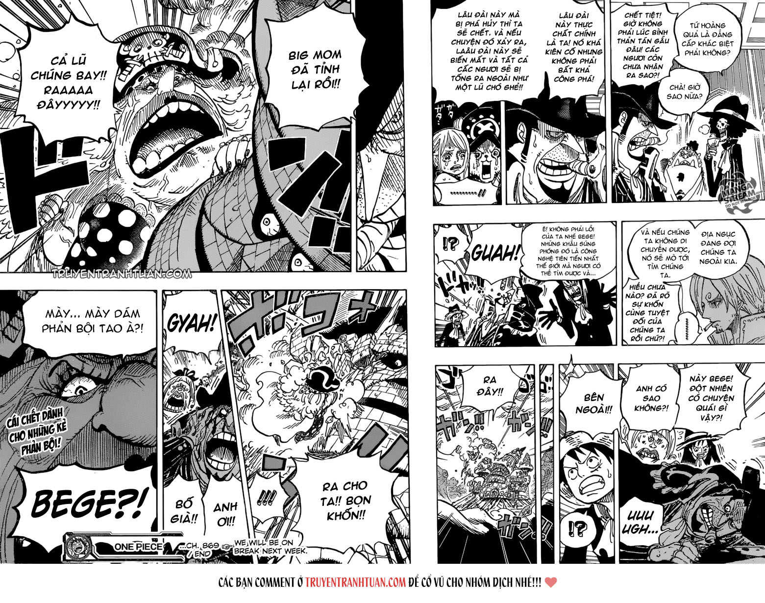 One Piece Chap 869 - Next Chap 870