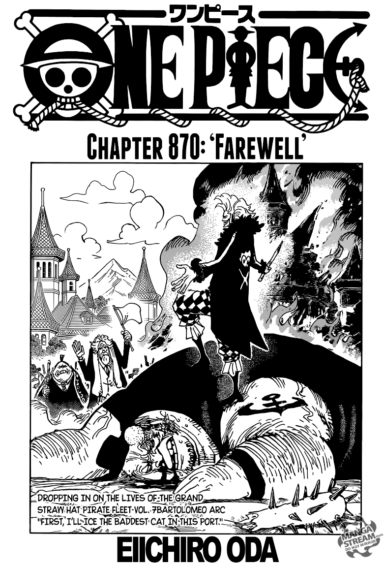 One Piece Chap 870 - Next Chap 871