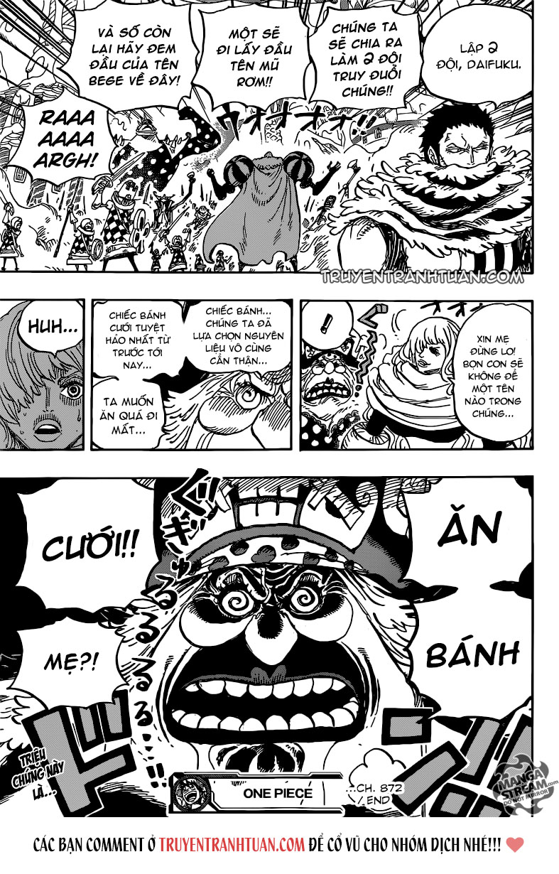 One Piece Chap 872 - Next Chap 873