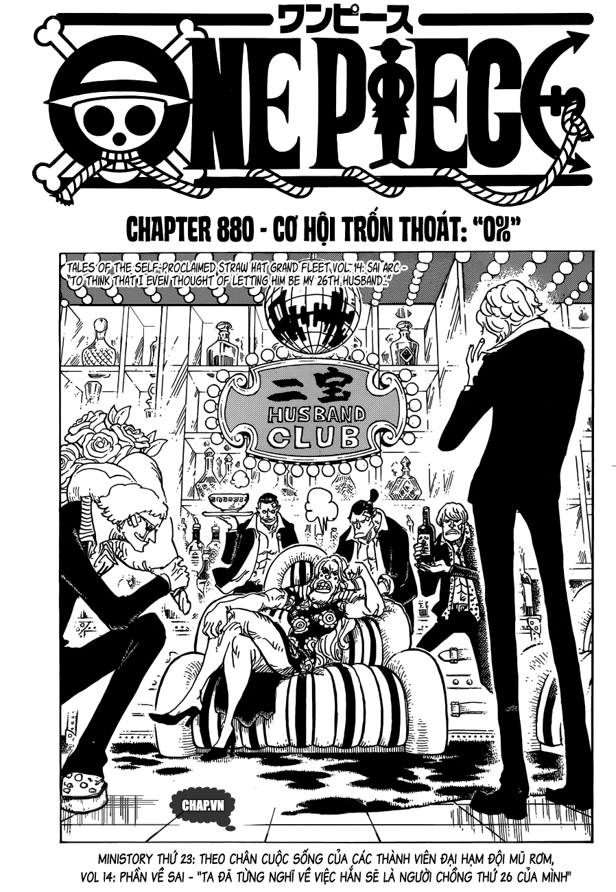 One Piece Chap 880 - Next Chap 881