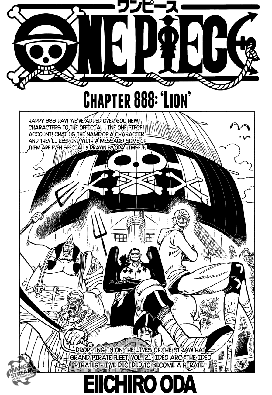 One Piece Chap 888 - Next Chap 889