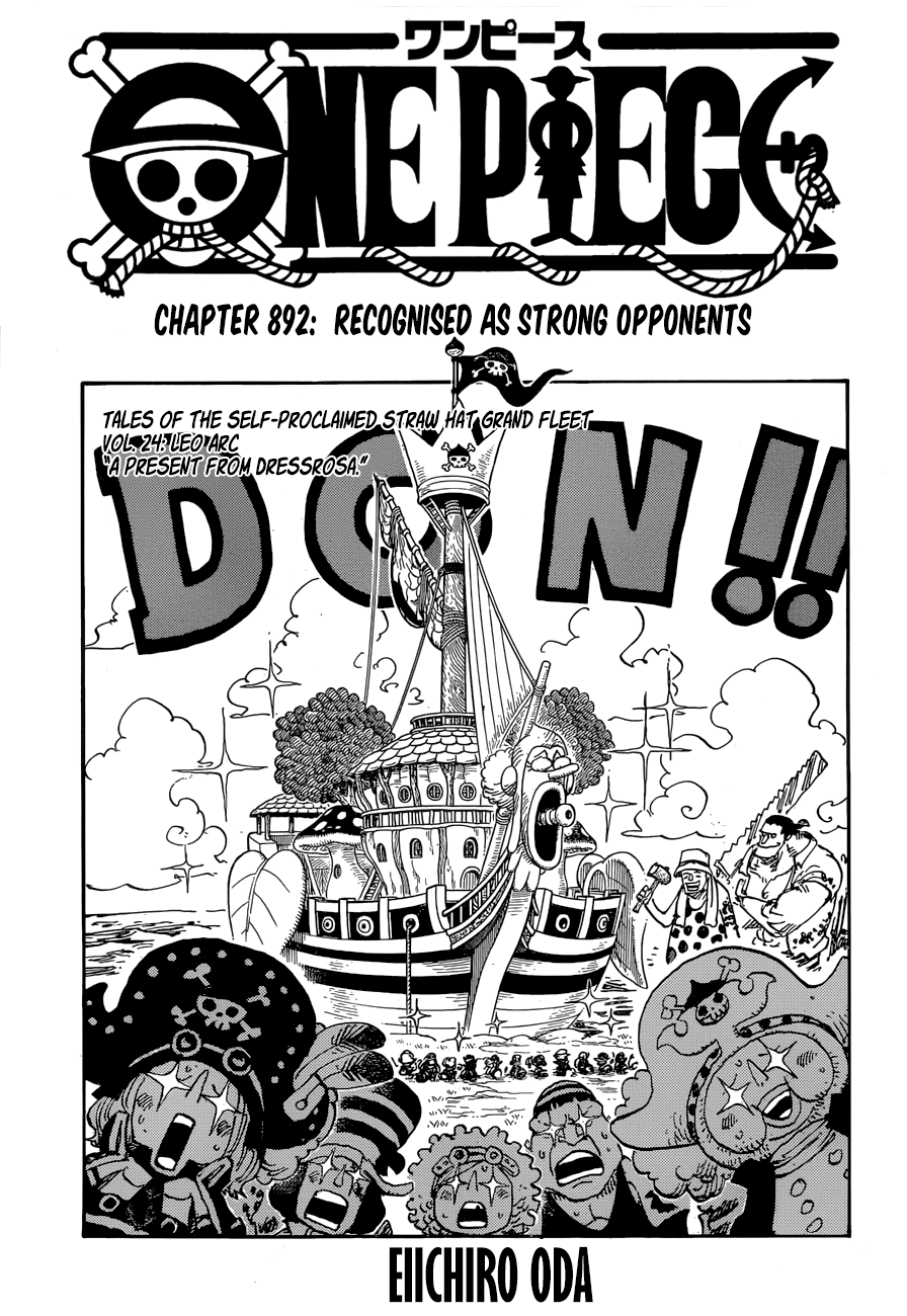 One Piece Chap 892 - Next Chap 893