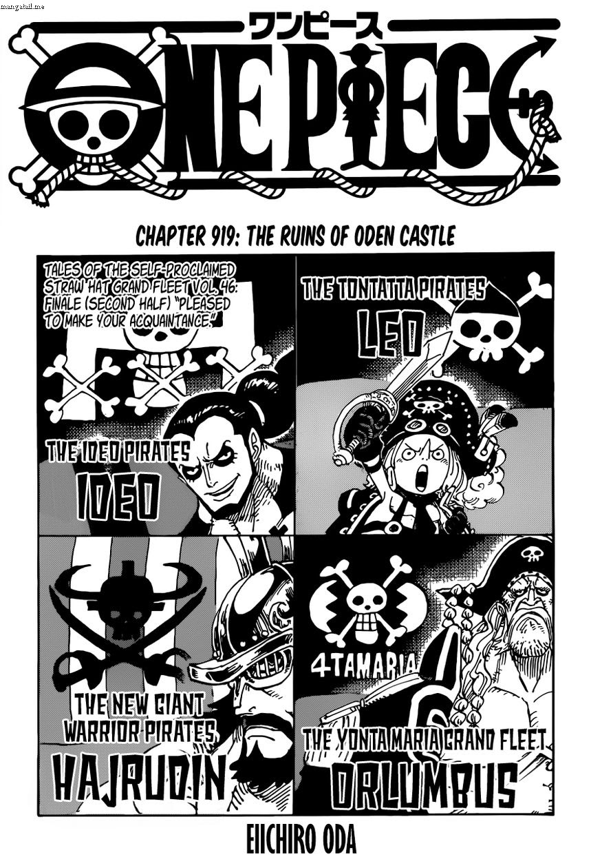One Piece Chap 919 - Next Chap 920