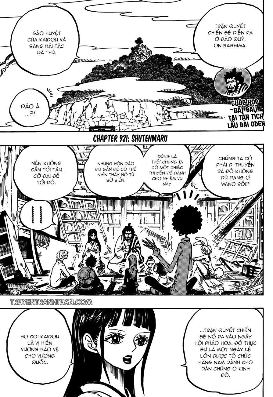 One Piece Chap 921 - Next Chap 922