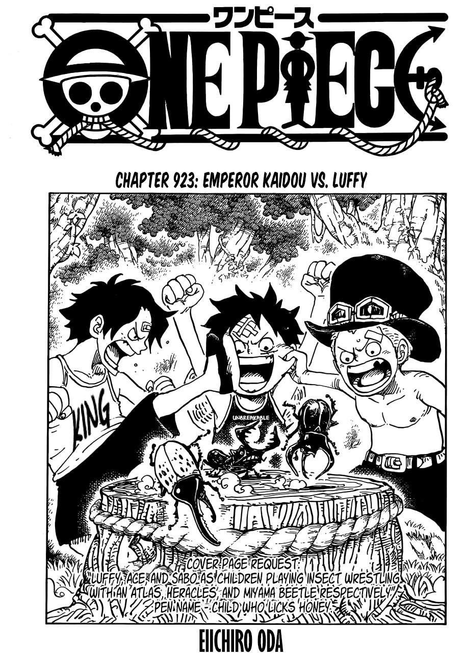 One Piece Chap 923 - Next Chap 924