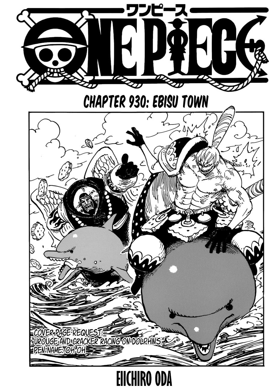 One Piece Chap 930 - Next Chap 931