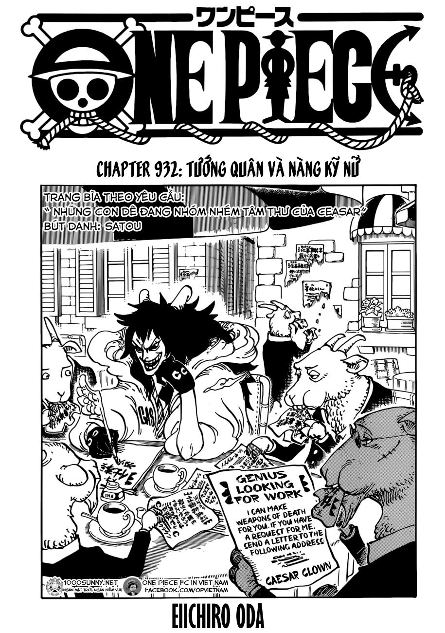 One Piece Chap 932 - Next Chap 933