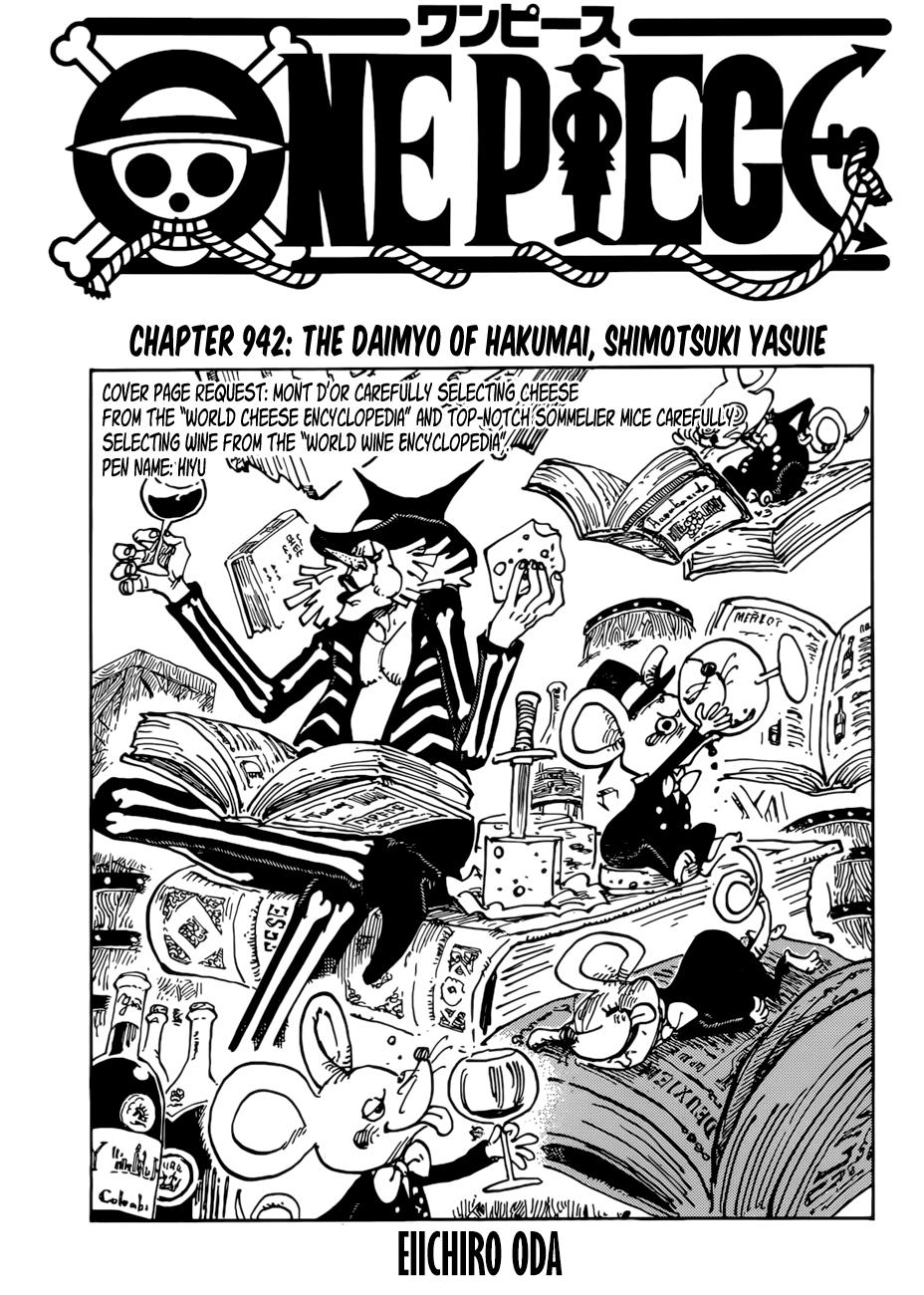One Piece Chap 942 - Next Chap 943