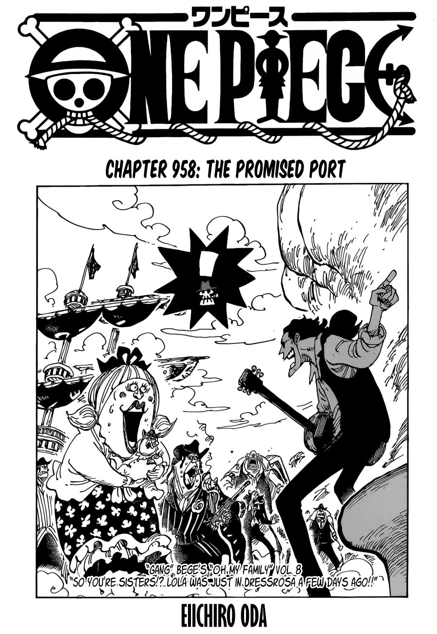 One Piece Chap 958 - Next Chap 959