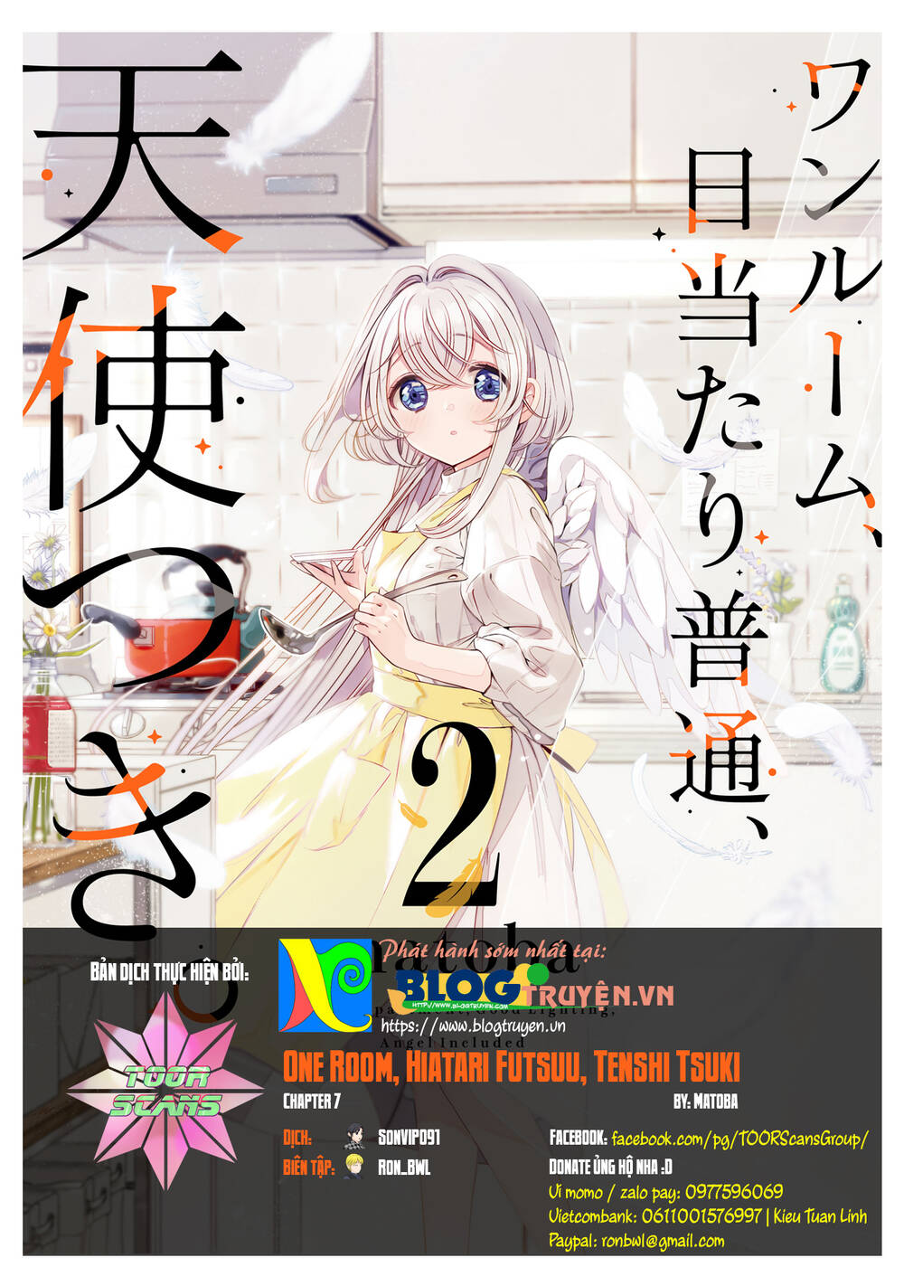 One Room, Hiatari Futsuu, Tenshi Tsuki Chap 7 - Next Chap 8
