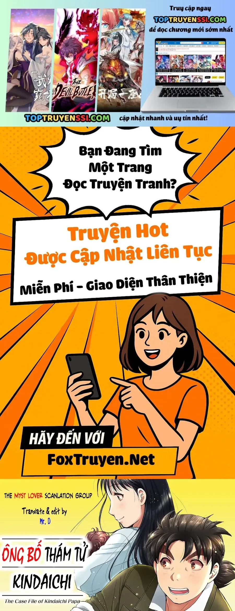 Ông Bố Thám Tử Kindaichi Chap 16 - Next Chap 17