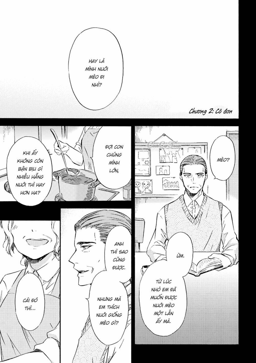 Ông Chú Và Con Mèo Mặt Bựa Chap 3 - Next Chap 4