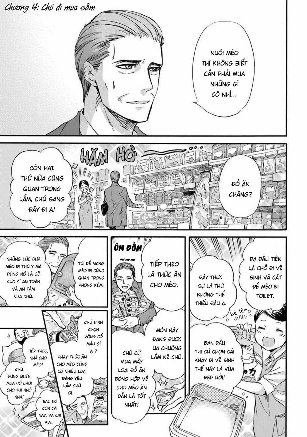 Ông Chú Và Con Mèo Mặt Bựa Chap 3 - Next Chap 4