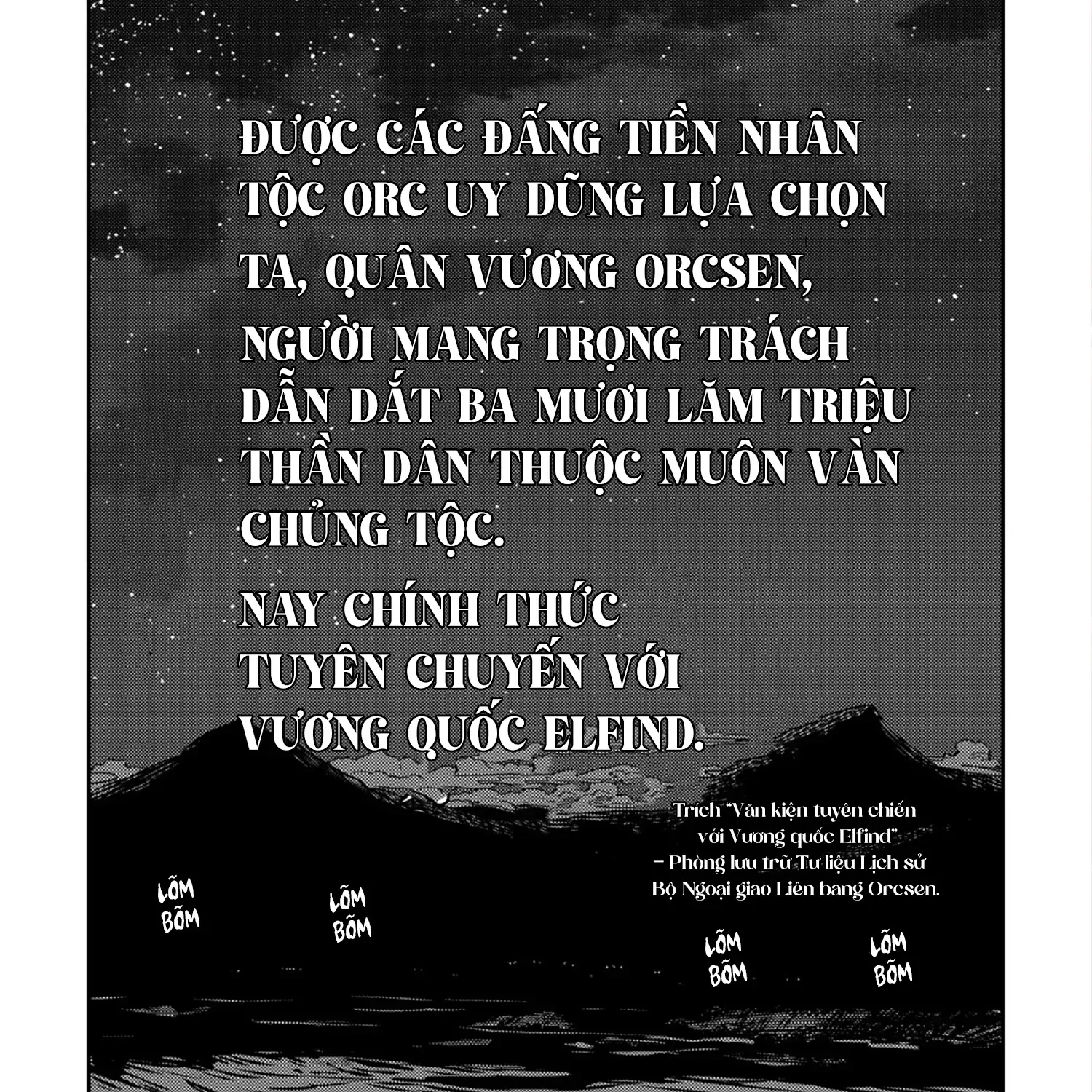 Orcsen Oukokushi ~Yaban Na Orc No Kuni Wa, Ikanishite Heiwa Na Elf No Kuni Wo Yakiharau Ni Itatta Ka~ Chap 15 - Next Chap 16