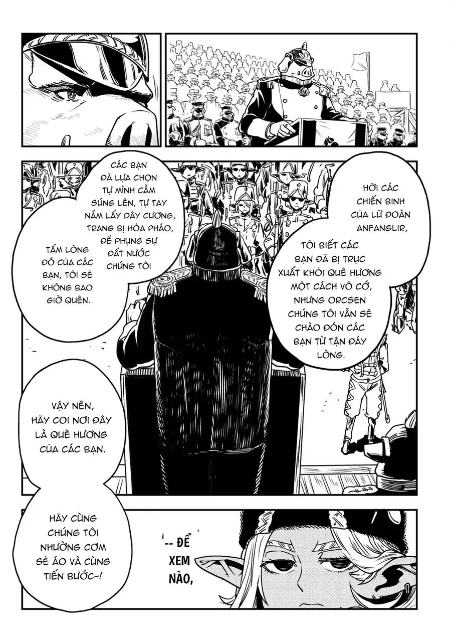 Orcsen Oukokushi ~Yaban Na Orc No Kuni Wa, Ikanishite Heiwa Na Elf No Kuni Wo Yakiharau Ni Itatta Ka~ Chap 8 - Next Chap 9