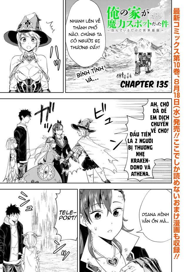 Ore No Ie Ga Maryoku Spot Datta Ken: Sundeiru Dake De Sekai Saikyou Chap 135 - Next Chap 136