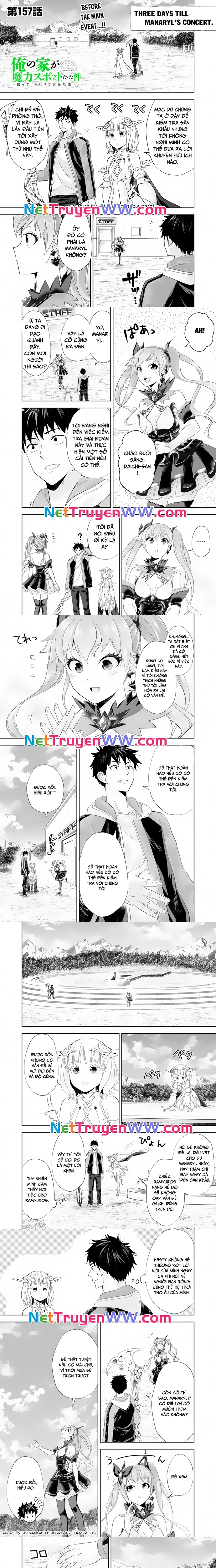 Ore No Ie Ga Maryoku Spot Datta Ken: Sundeiru Dake De Sekai Saikyou Chap 157 - Next Chap 158