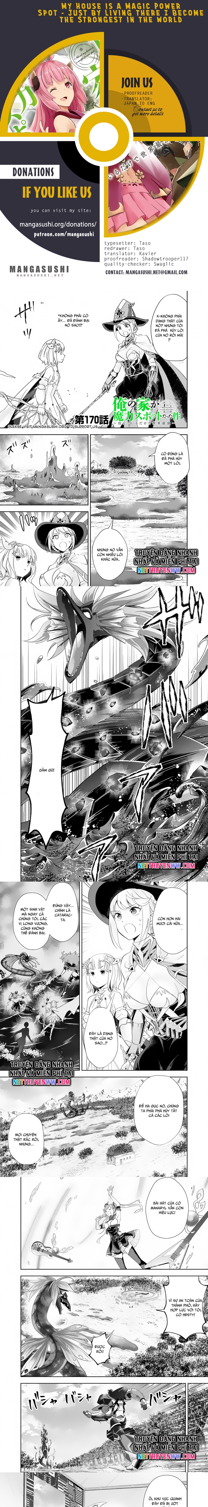 Ore No Ie Ga Maryoku Spot Datta Ken: Sundeiru Dake De Sekai Saikyou Chap 170 - Next Chap 171