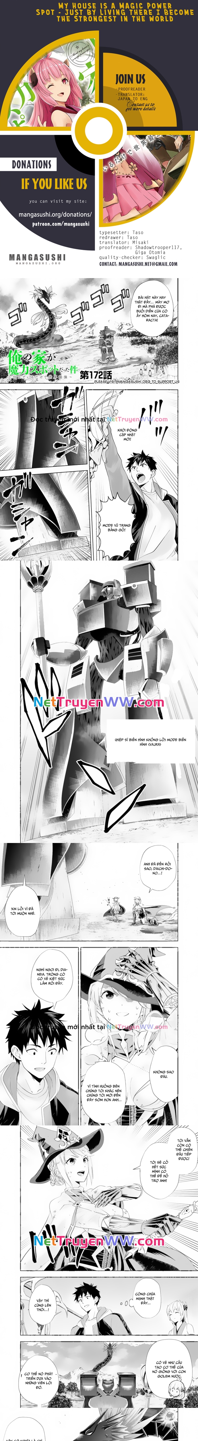 Ore No Ie Ga Maryoku Spot Datta Ken: Sundeiru Dake De Sekai Saikyou Chap 172 - Next Chap 173