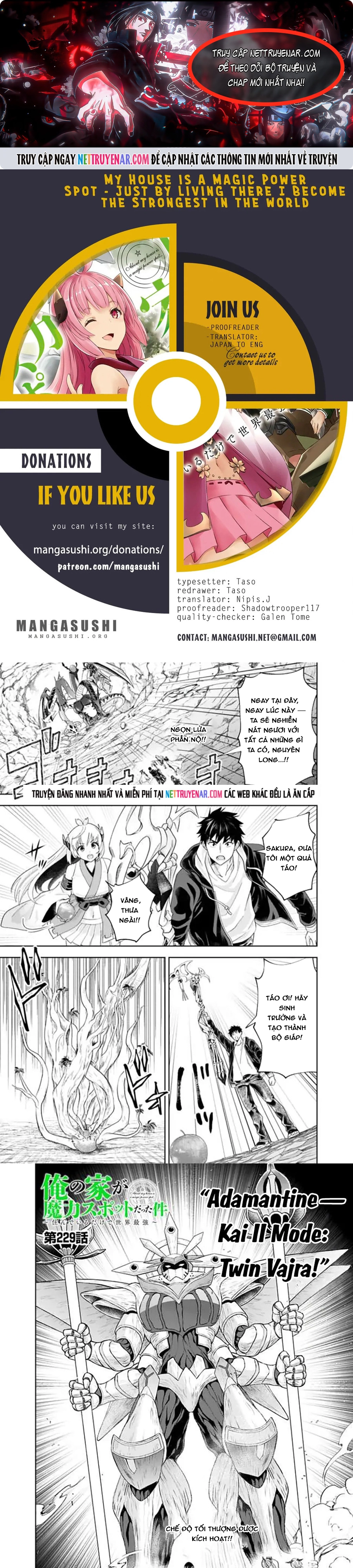 Ore No Ie Ga Maryoku Spot Datta Ken: Sundeiru Dake De Sekai Saikyou Chap 229 - Next Chap 230