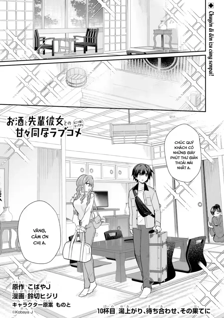 Osake To Senpai Kanojo To No Amaama Doukyo Lovecome Wa Nijuusai Ni Natte Kara Chap 10 - Next Chap 11