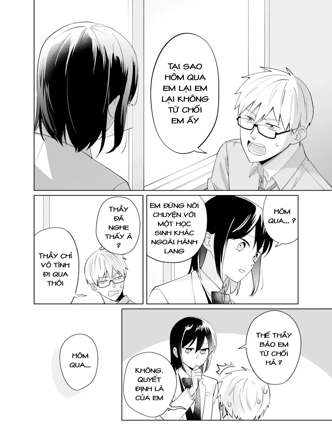 Oshiego Kara Nigerarenai Chap 6 - Next Chap 7