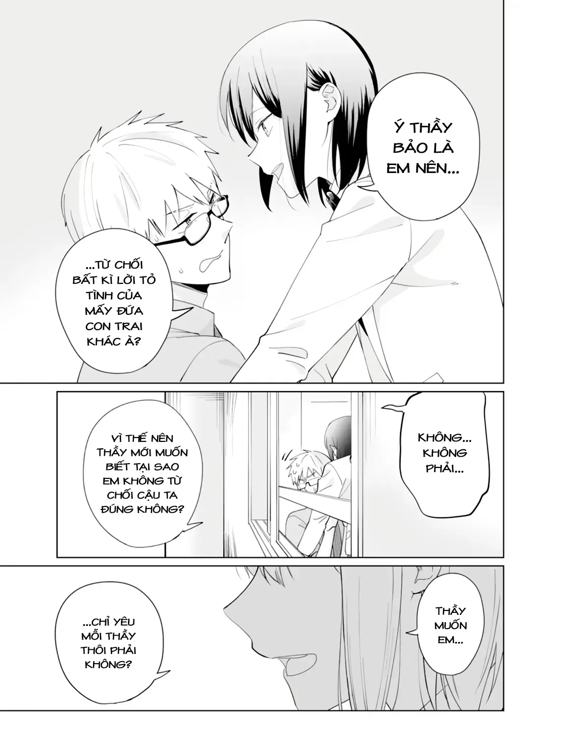 Oshiego Kara Nigerarenai Chap 6 - Next Chap 7