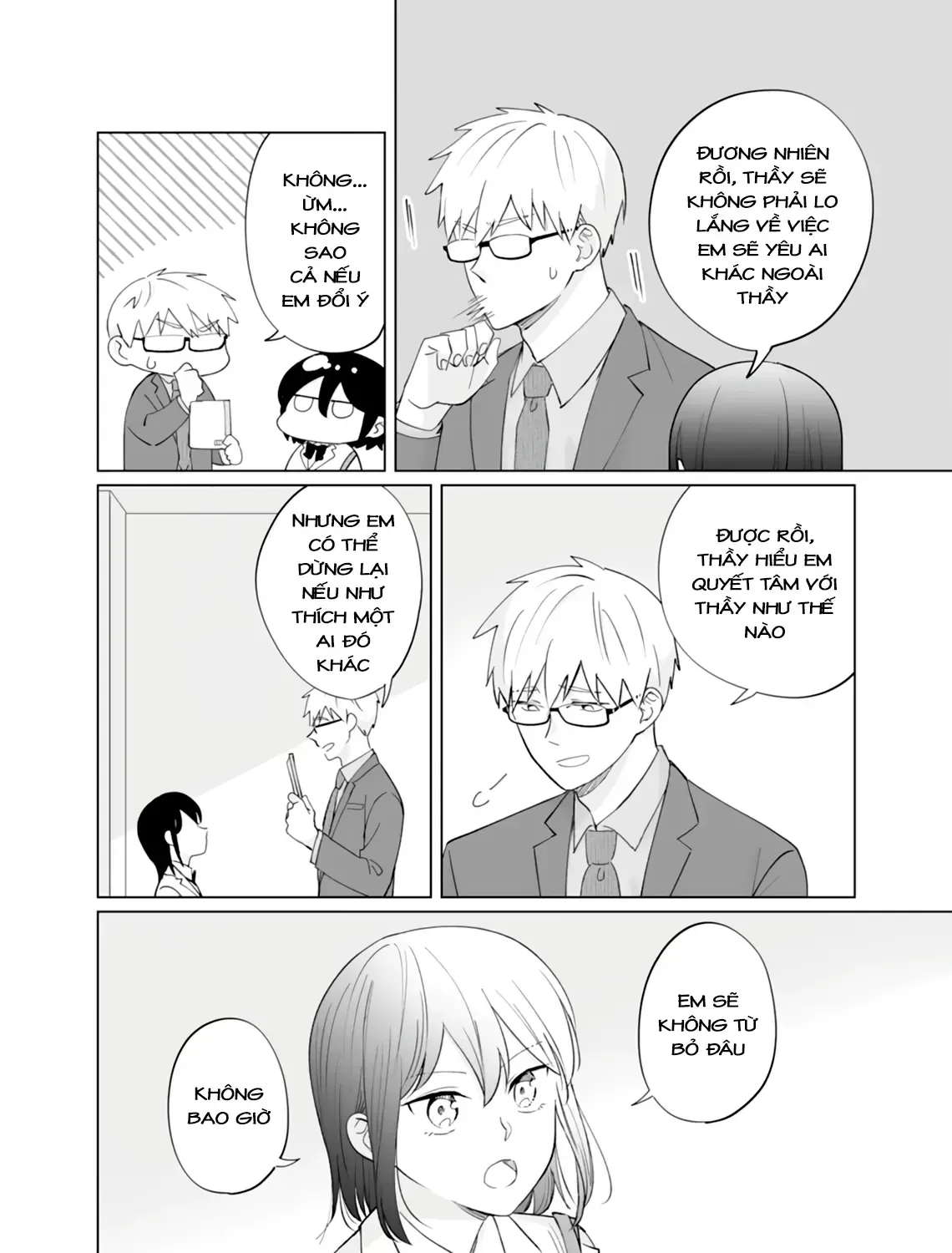 Oshiego Kara Nigerarenai Chap 6 - Next Chap 7